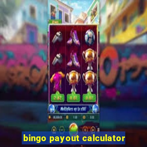 bingo payout calculator